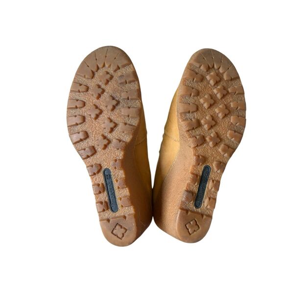 Timberland Earthkeepers Amston Wedge Boots size 8 Tan - Picture 6 of 9